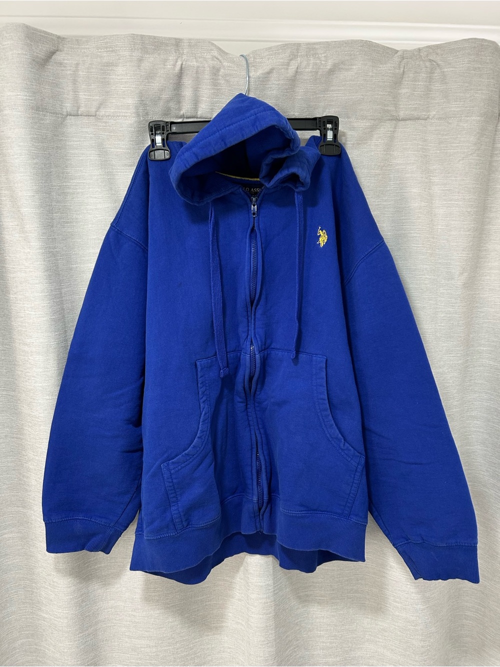 Polo Ralph Lauren Blue Zip-Up Hoodie